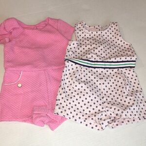 Janie And Jack Baby Girl Romper | Bundle Of 2 | Size 12-18M